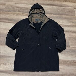 Columbia Women's Black Hooded Ski Jacket